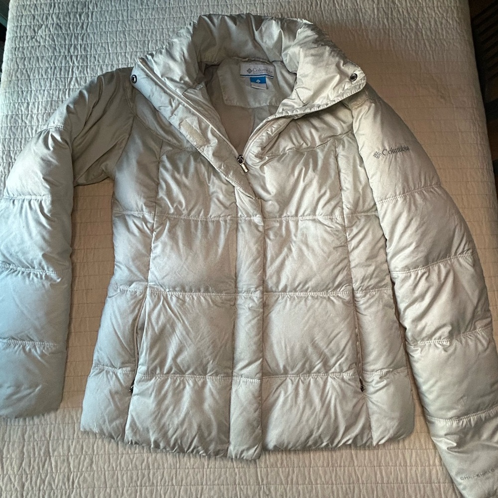 Columbia Women's Mercury Maven II Down Filled Quilted Puffer Omni Heat Jacket M